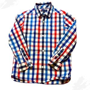 Plaid button up shirt